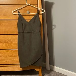 Blue blush mini dress